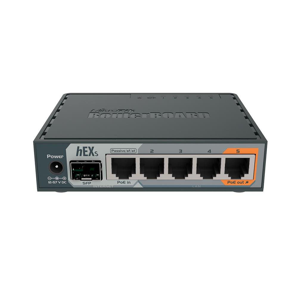 Roteador Router Board Rb760igs Hex S - Mikrotik