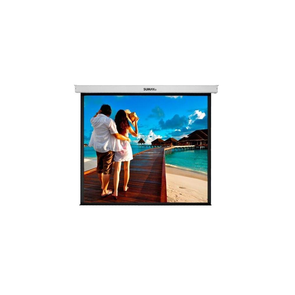 Tela De Projecao Retratil Trqs-84 (1,50x1,50) *..