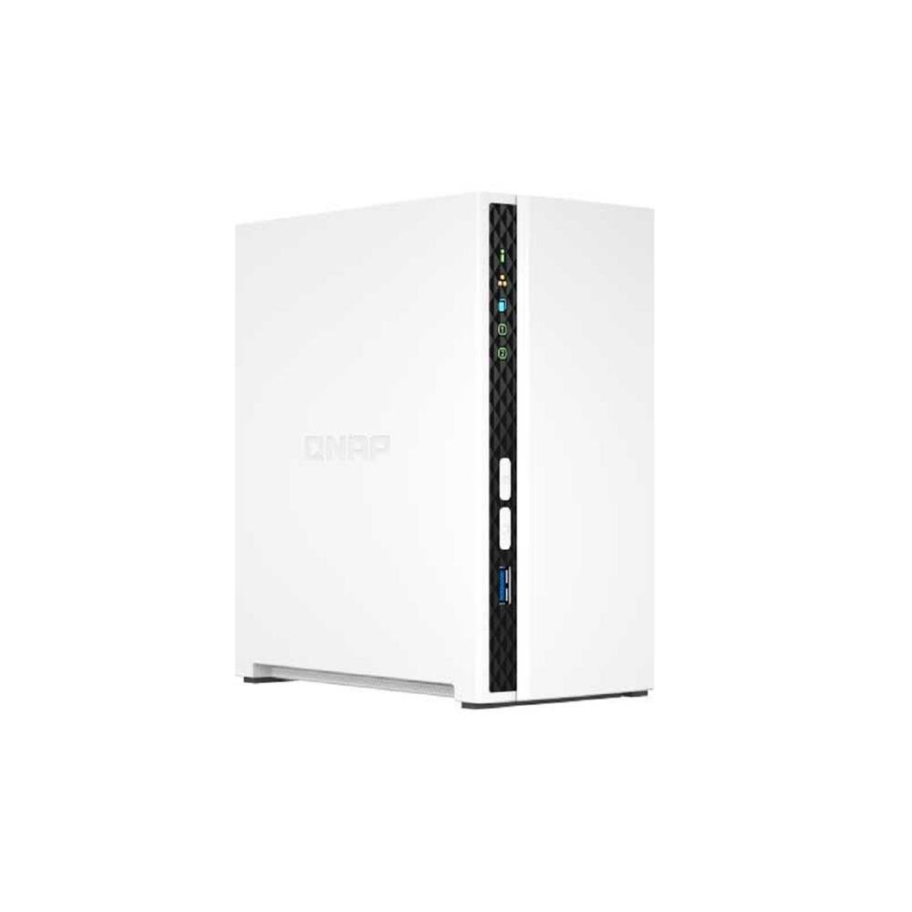 Storage Nas Qnap 2 Baias Para Hd E Ssd Branco Ts-233-Us