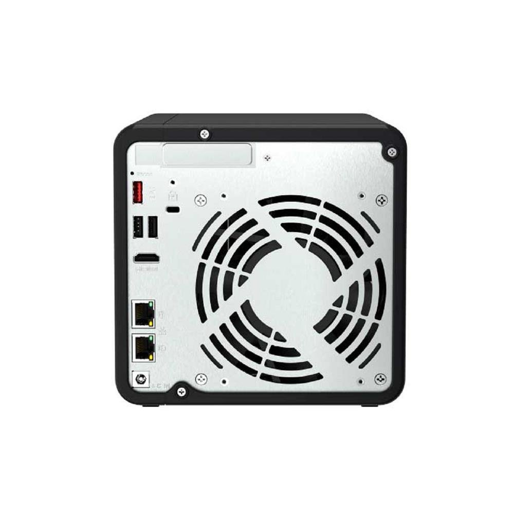 Storage Nas Qnap 4 Baias Para HD e SSD Preto TS-464-8G-US