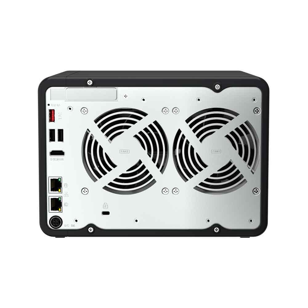 Storage Nas Qnap 6 Baias Para Hd E Ssd Preto Ts-664-8G-Us