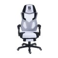 Cadeira Gamer New Hero Kinto, Reclinável, Branco E Preto
