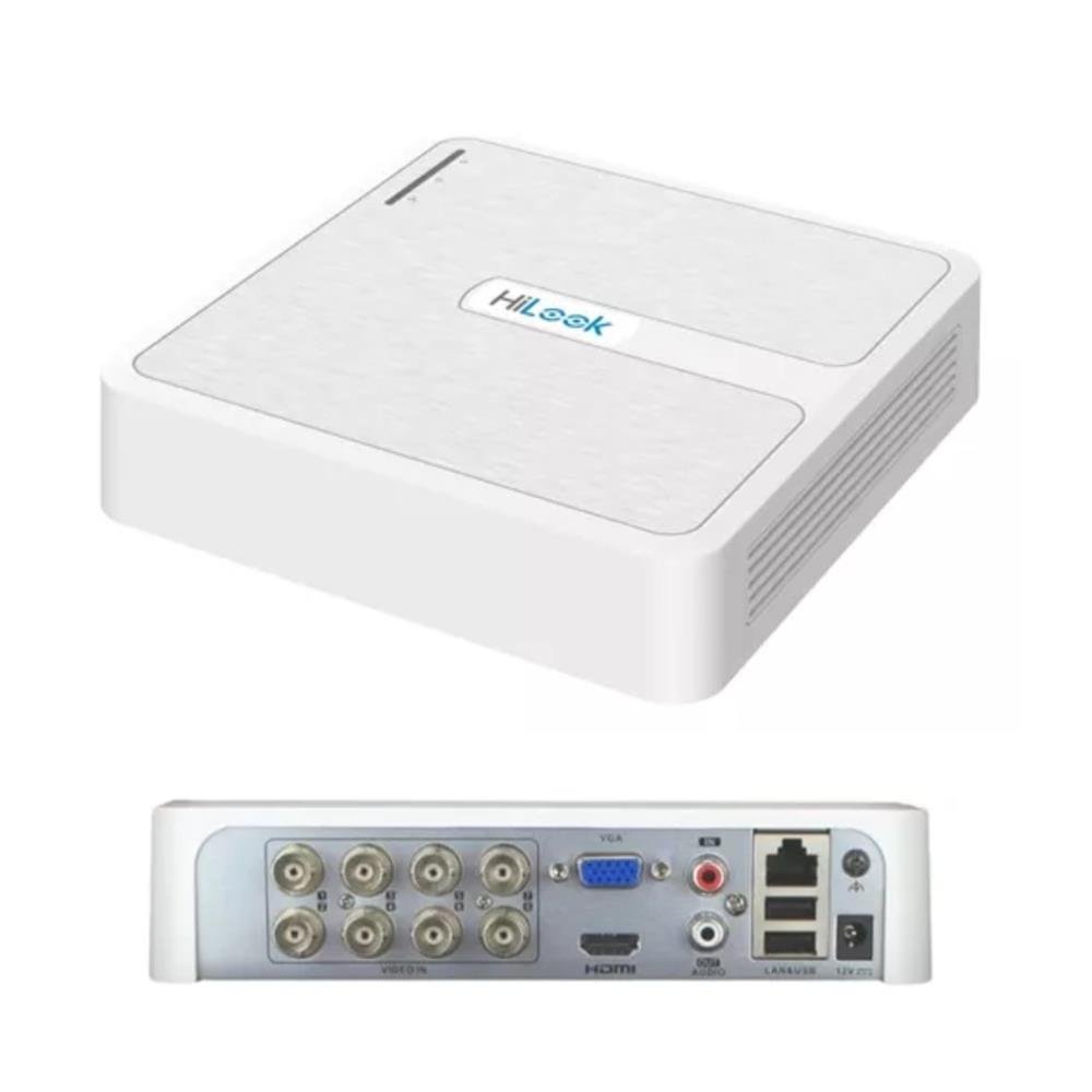 DVR Hilook DVR-208Q-M1, 8CH, HDMI, VGA, 3K Lite