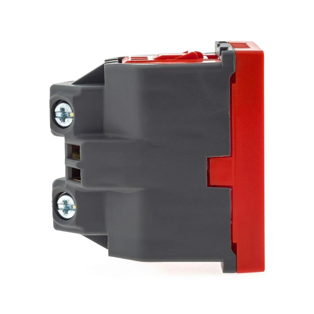 Tomada Legrand 615079VM, 2P+T, 20A, 250V, B. Parafuso, 1M, VM