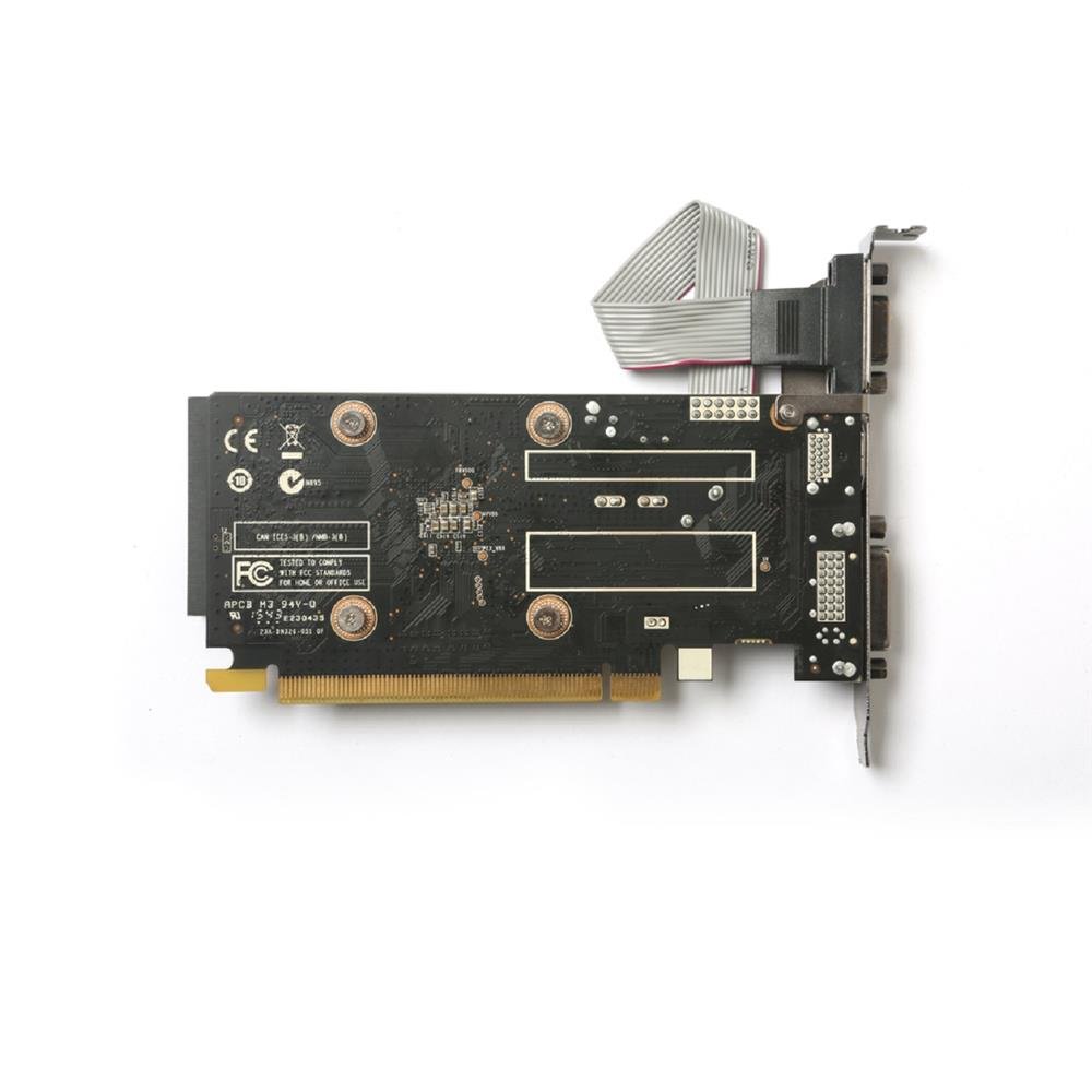 Placa de Vídeo ZOTAC GeForce GT 710, 2GB, GDDR3, 64-bit
