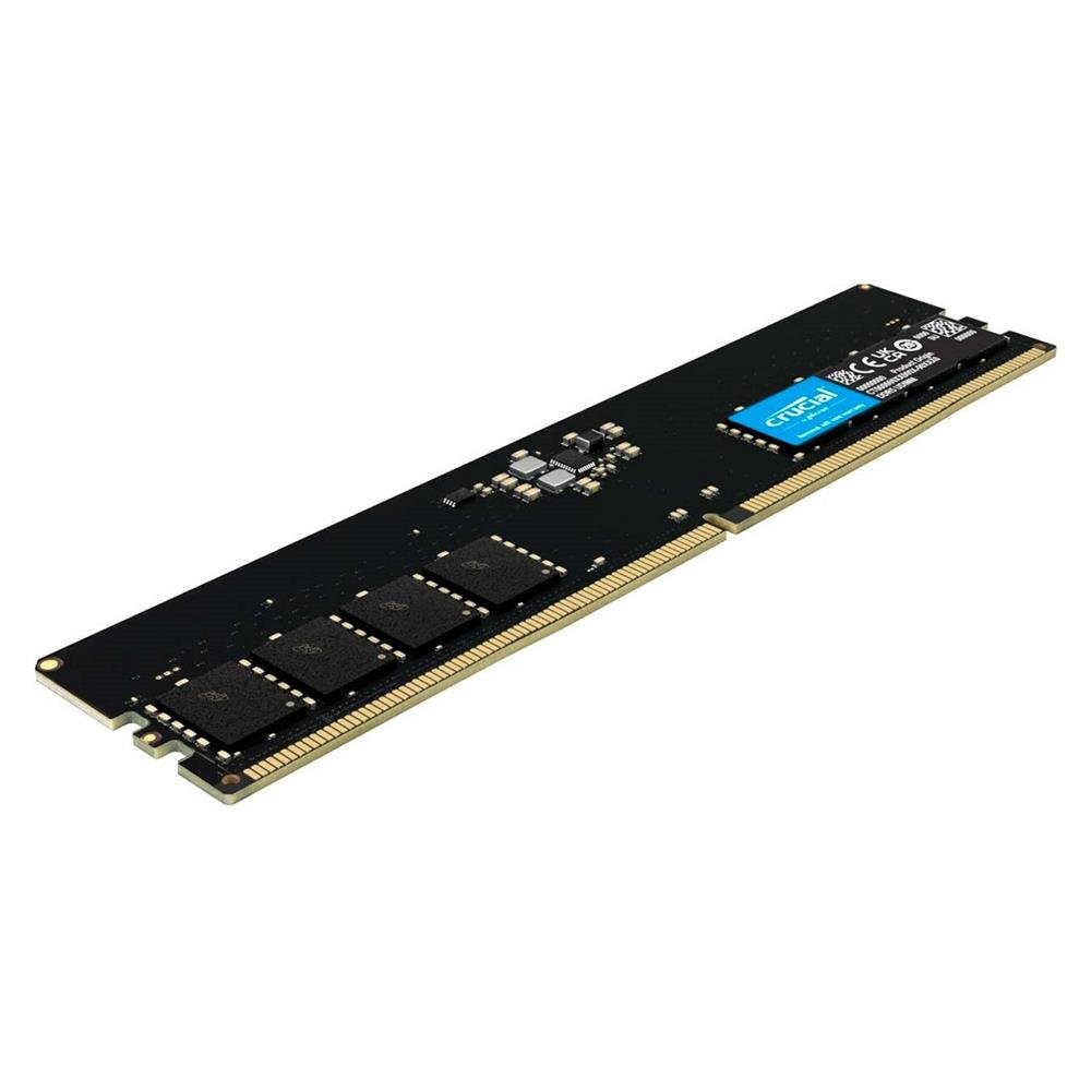 Memória U-Dimm Ddr5 16Gb/4800 Crucial, 16Gb, Ddr5, 4800 Mhz