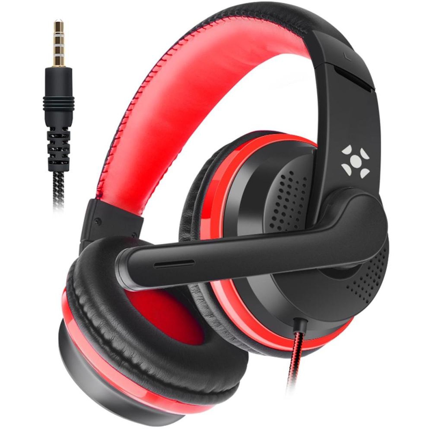 Headset Gamer Fortrek Spider Black P3 Preto/Vermelho Un.Venda: Pc/1