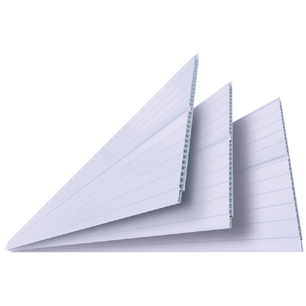 Forro PVC Plastilit Slim Gemini 6mm Branco Neve 3m - Embalagem com 12 Unidades