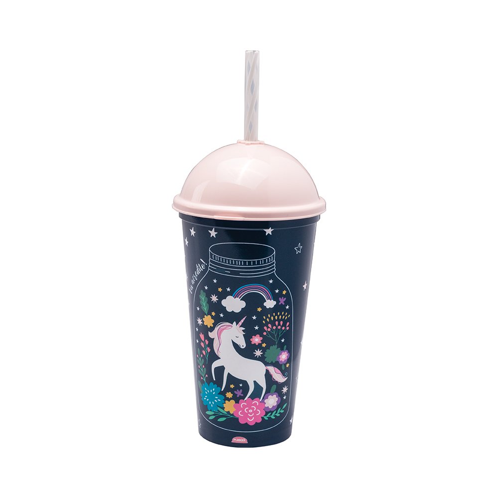 Copo Shake Unicornio 500Ml Plasútil