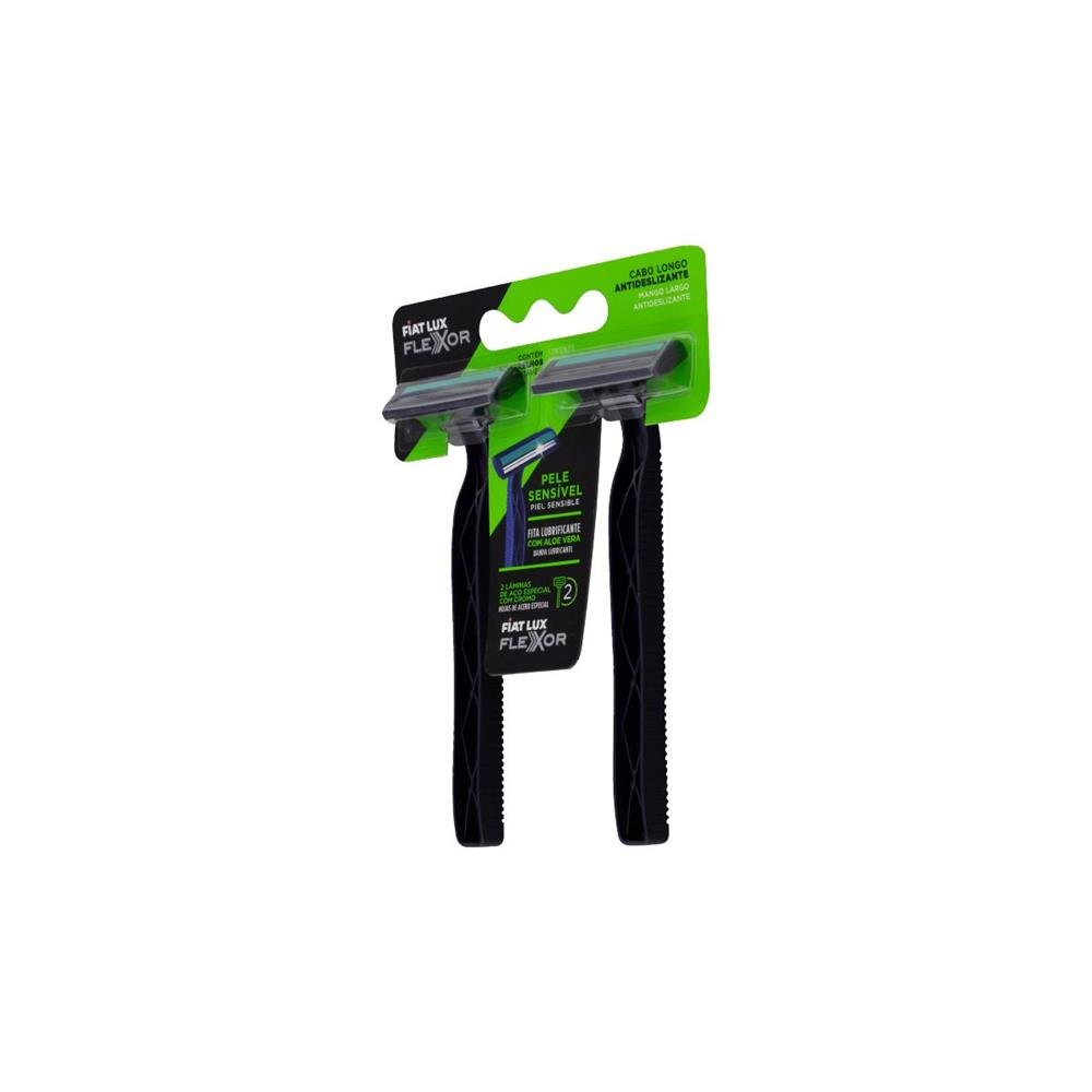 Kit Barbeador Descartavel Aparelhos De Barbear Com 48 Unidades Fiat Lux Flexor