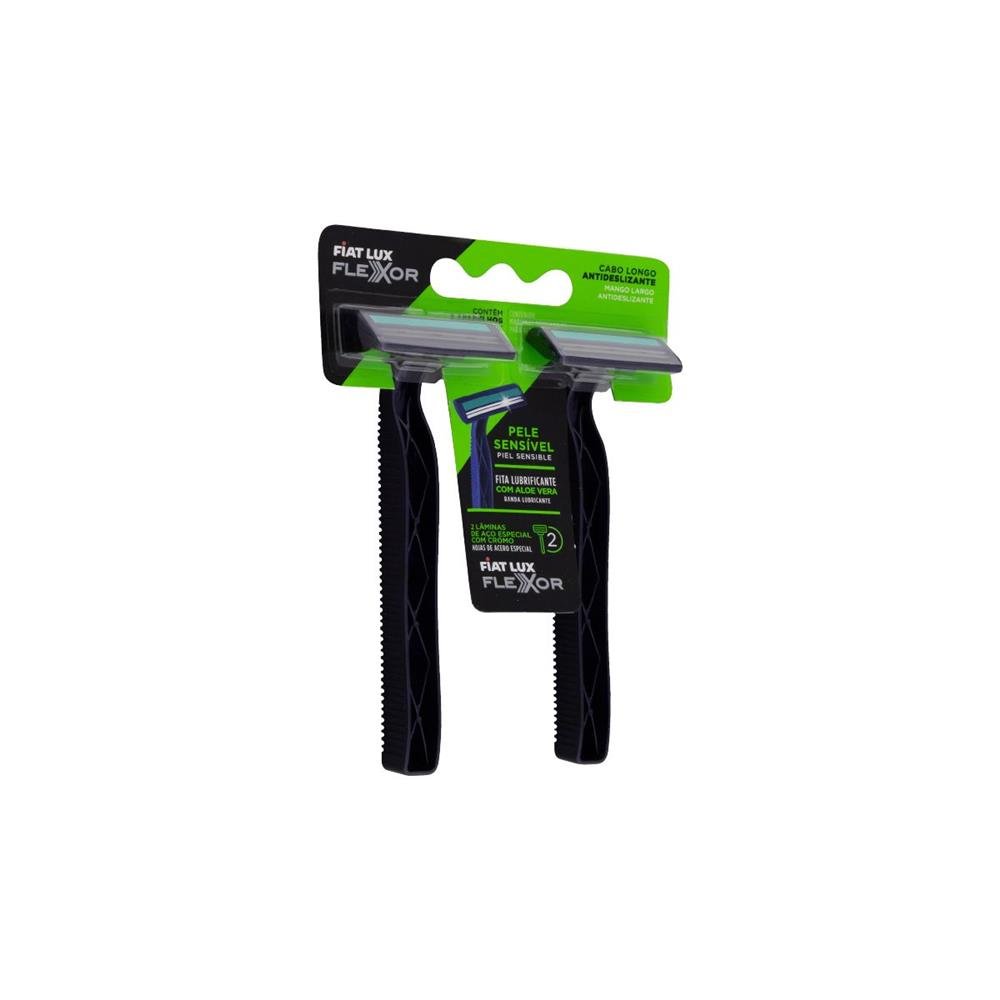 Kit Barbeador Descartavel Aparelhos De Barbear Com 48 Unidades Fiat Lux Flexor