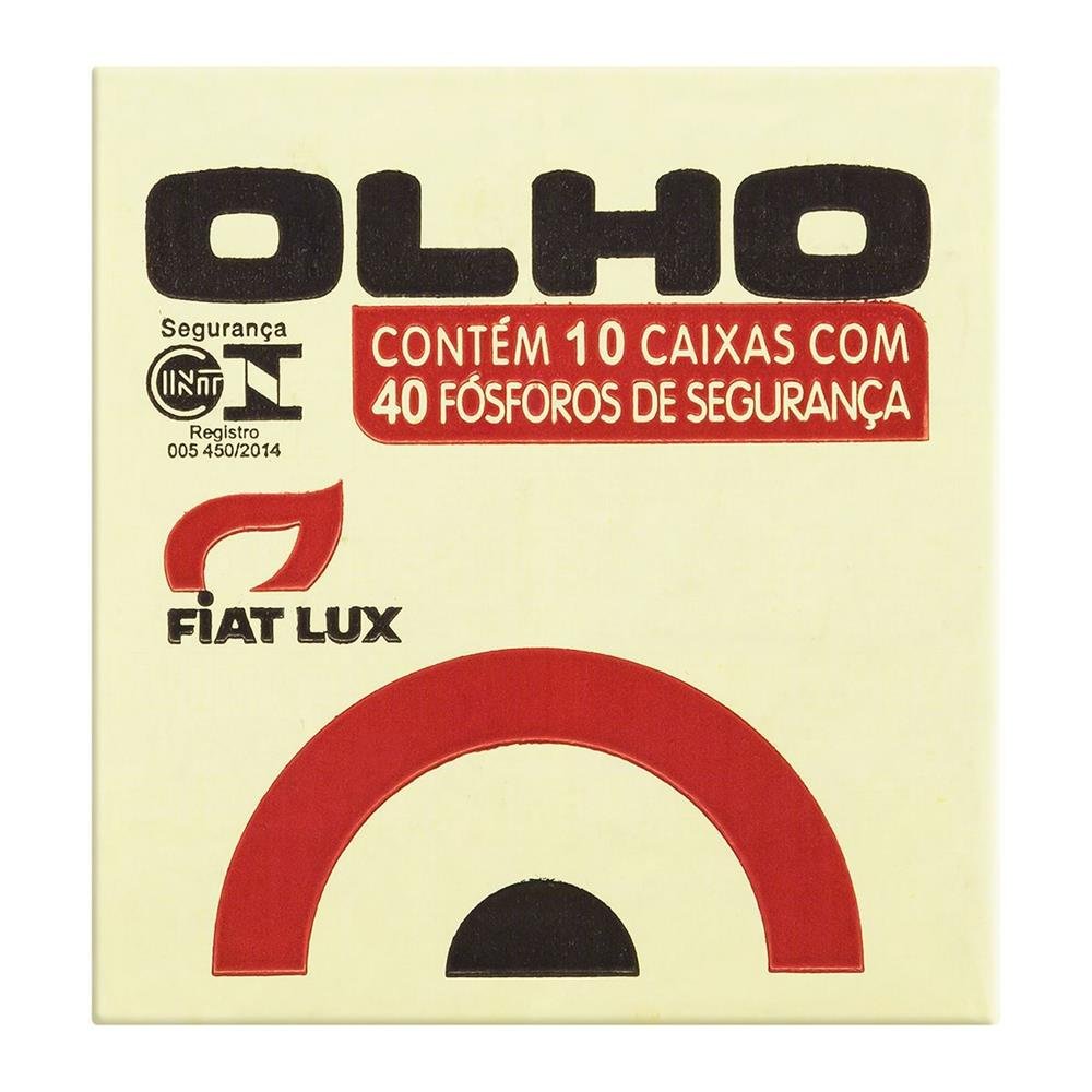 Fosforo Olho Fiat Lux 400 Caixas Cartão