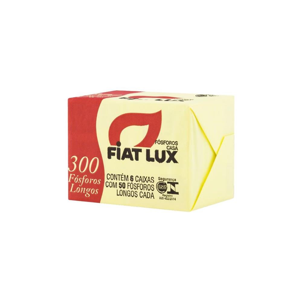Fosforo Casa Fiat Lux 240 Caixas Cartão