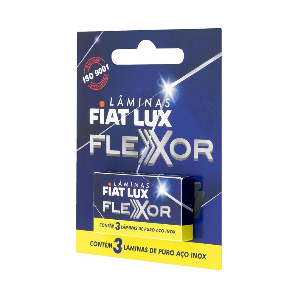 Lamina De Barbear Fiat Lux Cartucho Com 72 Unidades