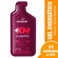 Suplemento Alimentar Emana Gel Energético +KM Açaí Guaraná 40g - Embalagem com 10 Un.