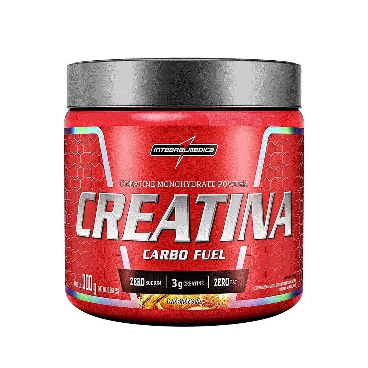 Creatina Carbo Fuel Integralmedica Laranja 300G