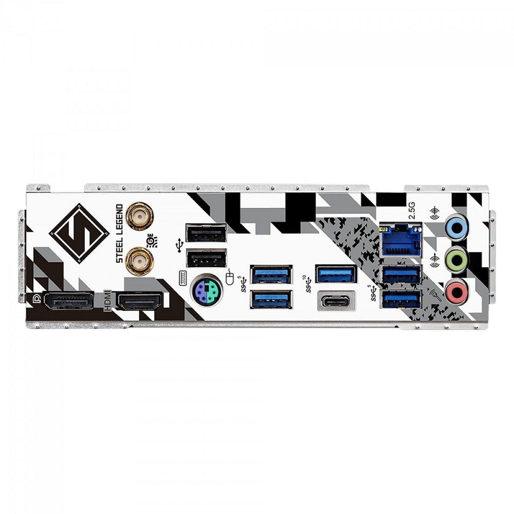 Placa Mãe ASRock B760M Steel Legend WiFi, Chipset B760, Intel LGA 1700, mATX, DDR5