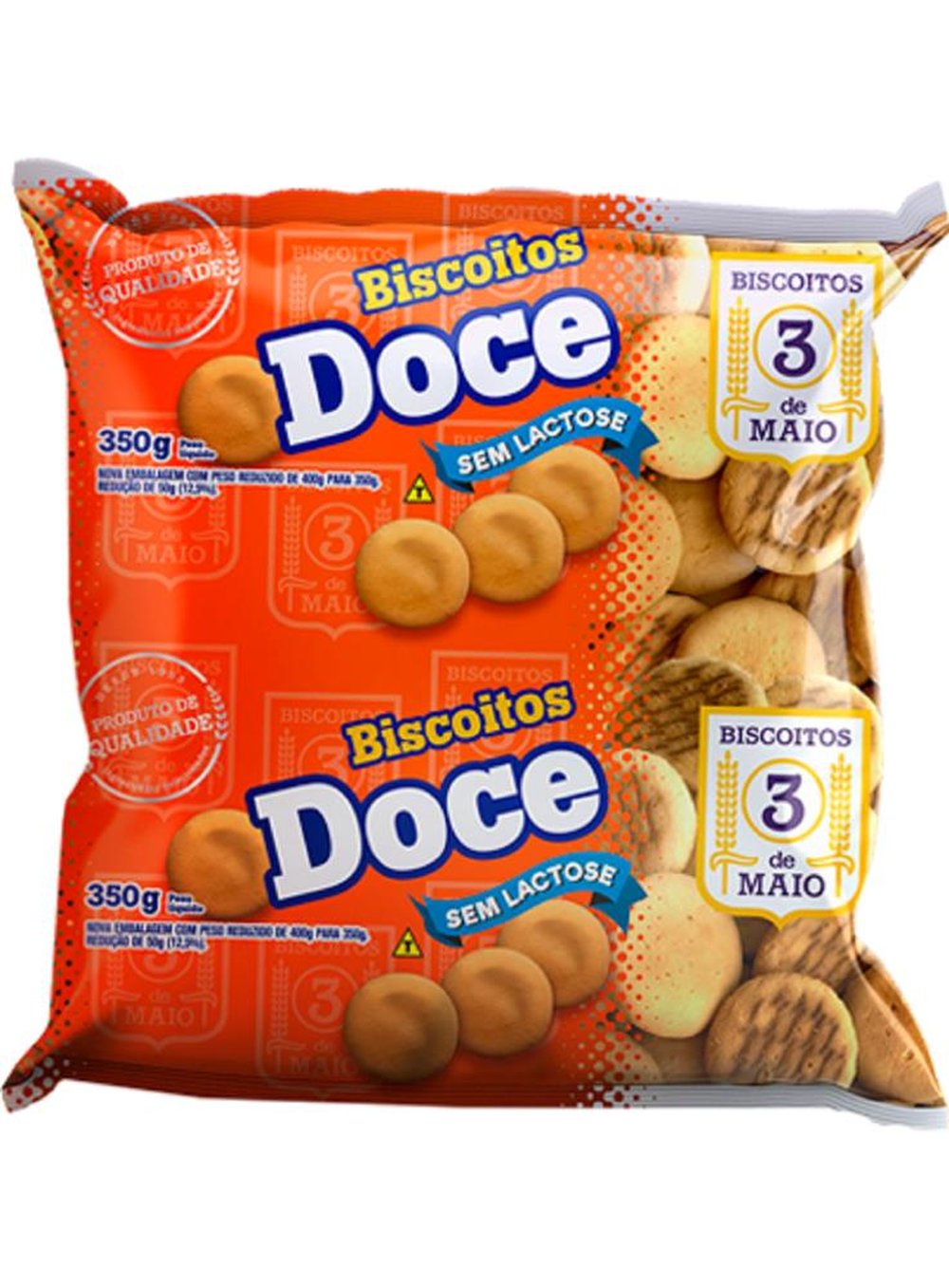 Biscoito 3 de Maio Doce 10x300G