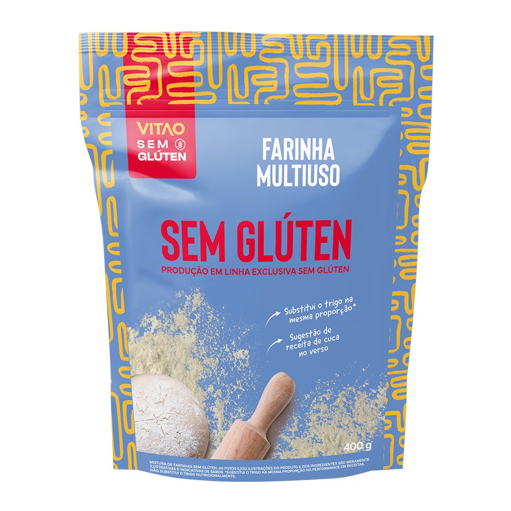 Farinha Mix Sem Gluten 400G Caixa Com 12 Unidades