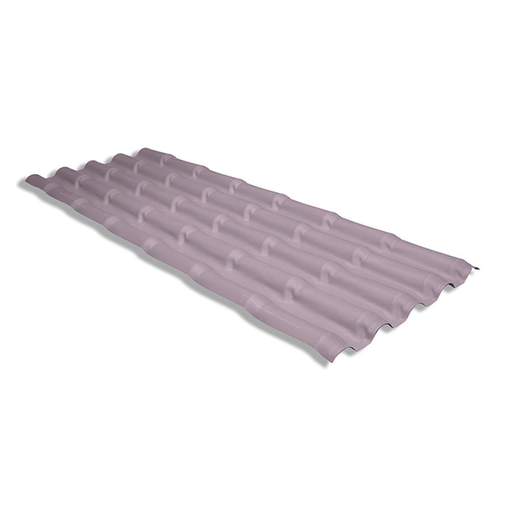 Telha Pvc Colonial Concreto 230X86 Nortelit