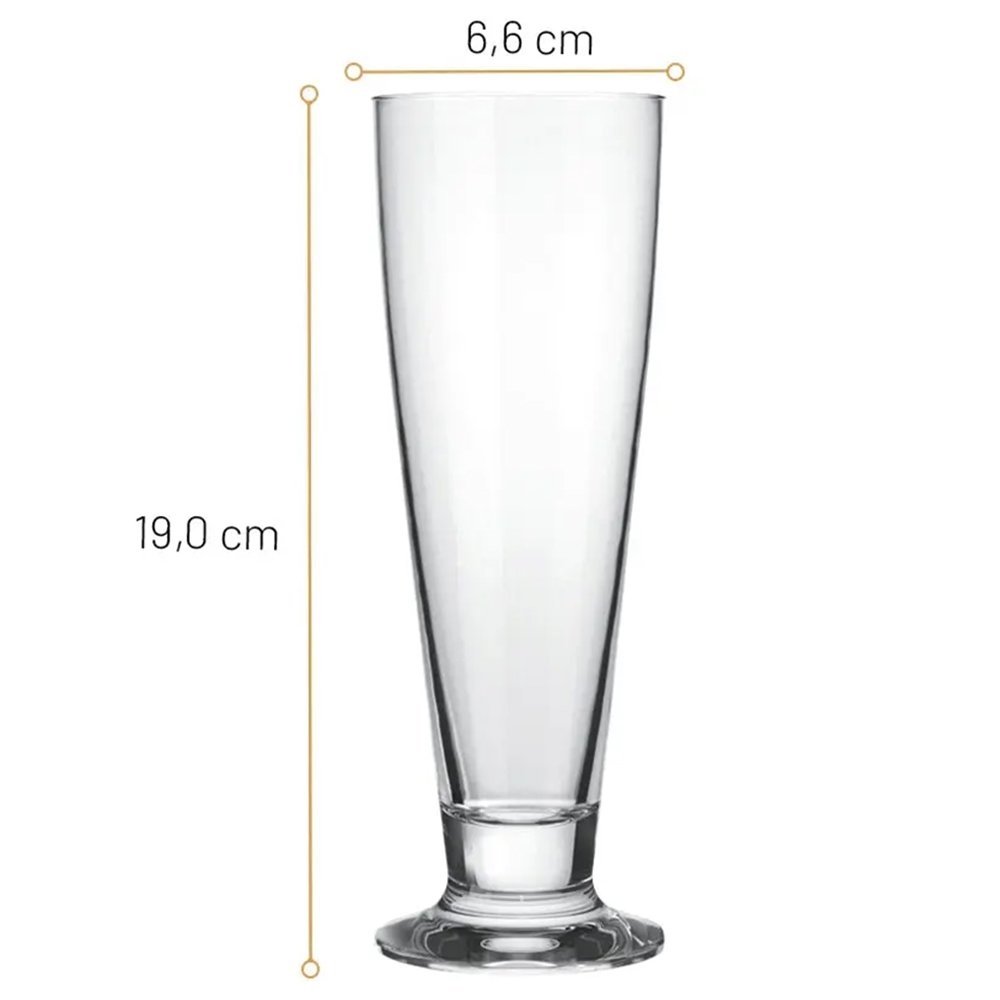 Copo Nadir Tulipa para Cerveja 300ml - Embalagem com 12 Unidades