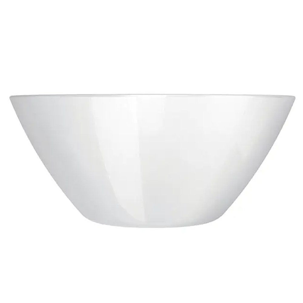 Saladeira Nadir Opaline Blanc 4045 2,3L - Embalagem com 6 Unidades