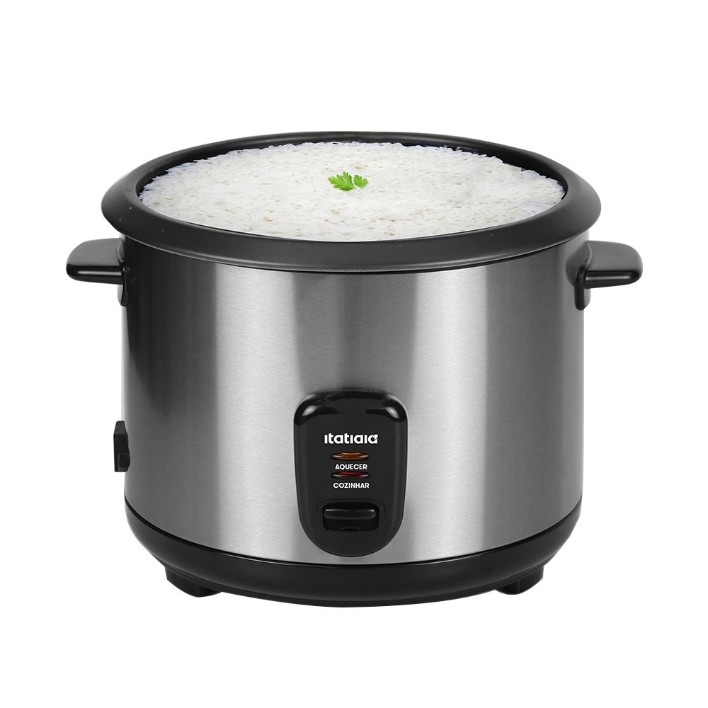 Panela de Arroz Elétrica Itatiaia PAMID1001 - 1,5 Litros, Inox, 110V