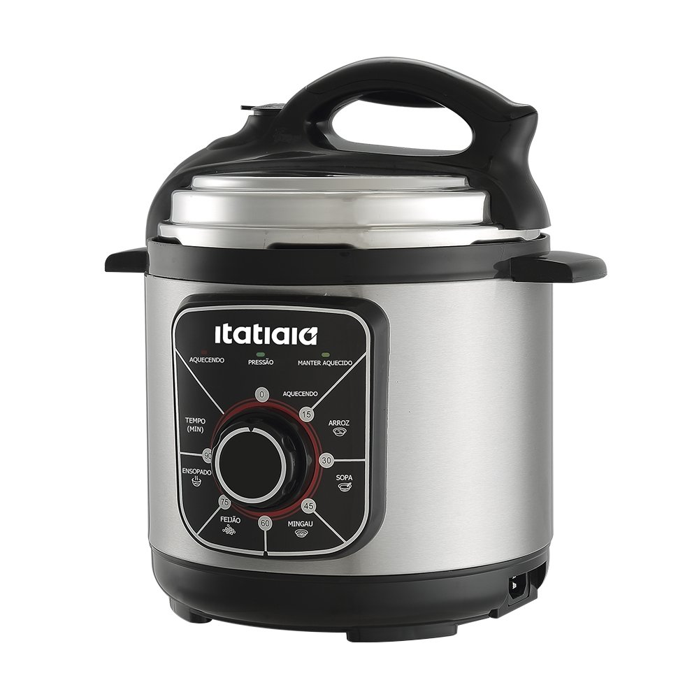 Panela Elétrica De Pressão Itatiaia PPESS1001 - 3 Litros, 700W, Inox, 110V