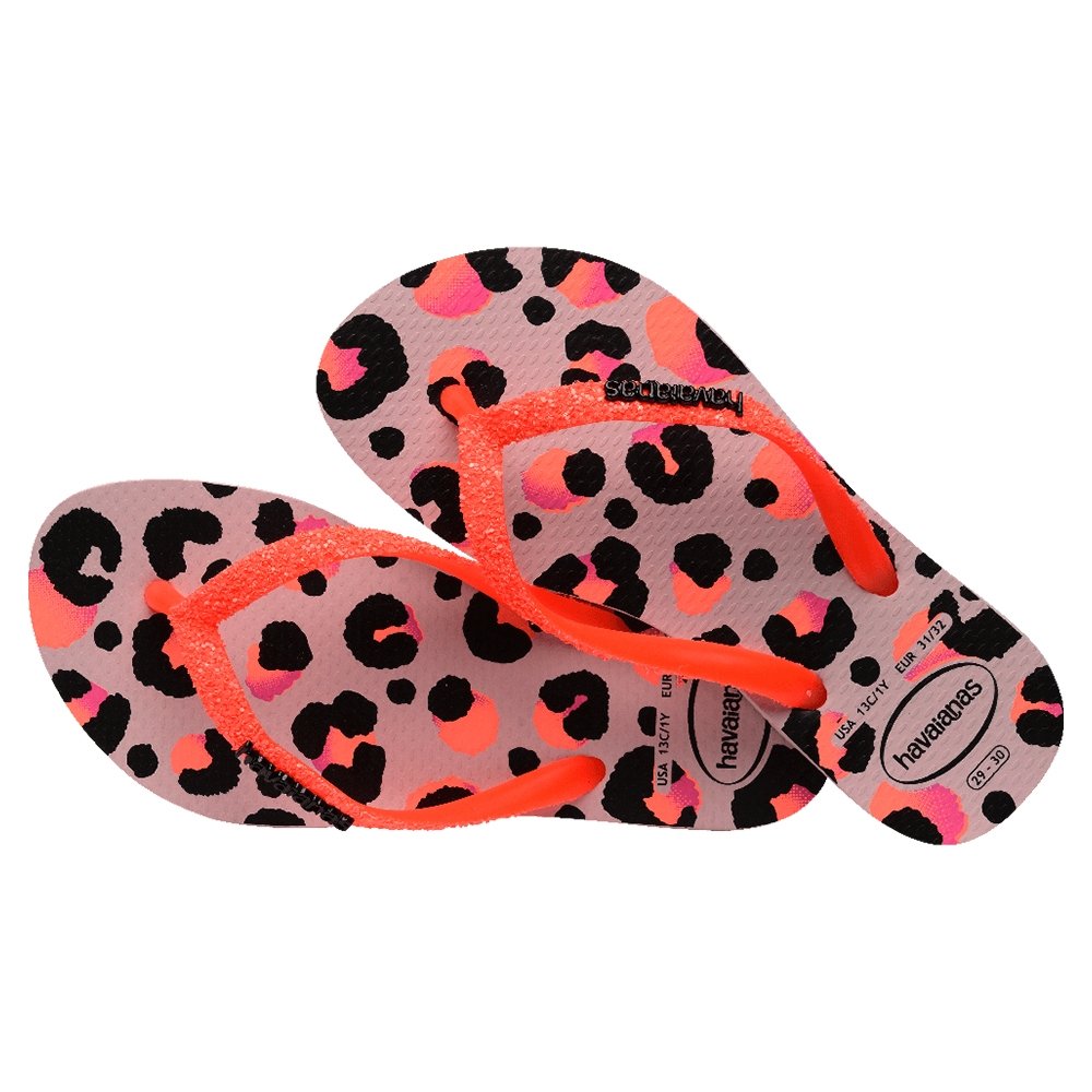 Havaianas Kids Slim Glitter Rosa Peonia 25/6