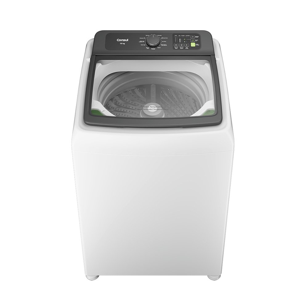 Lavadora Automática Consul 15 Kg CWN15AB - 620W, Branca, 220V