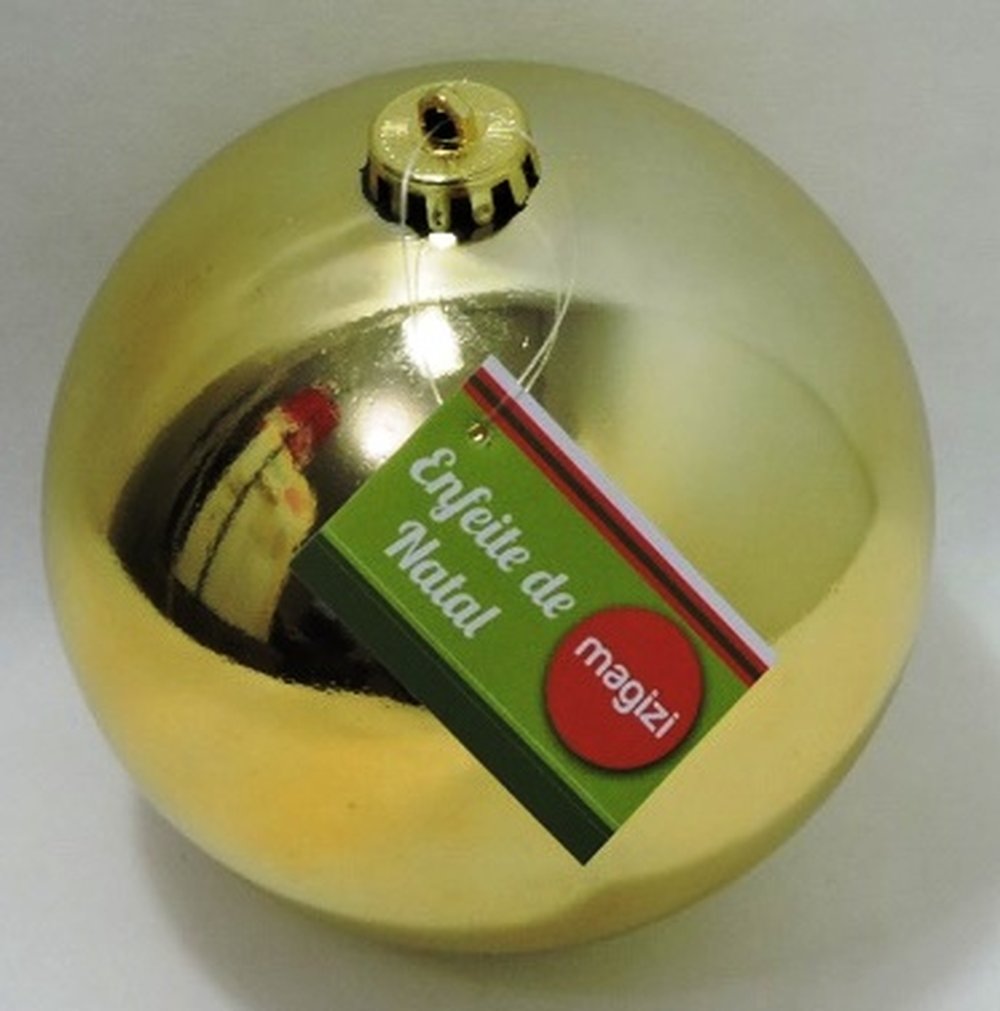 Bola Natal Pacote 14 Cm Wincy Dourado Ntb 10070