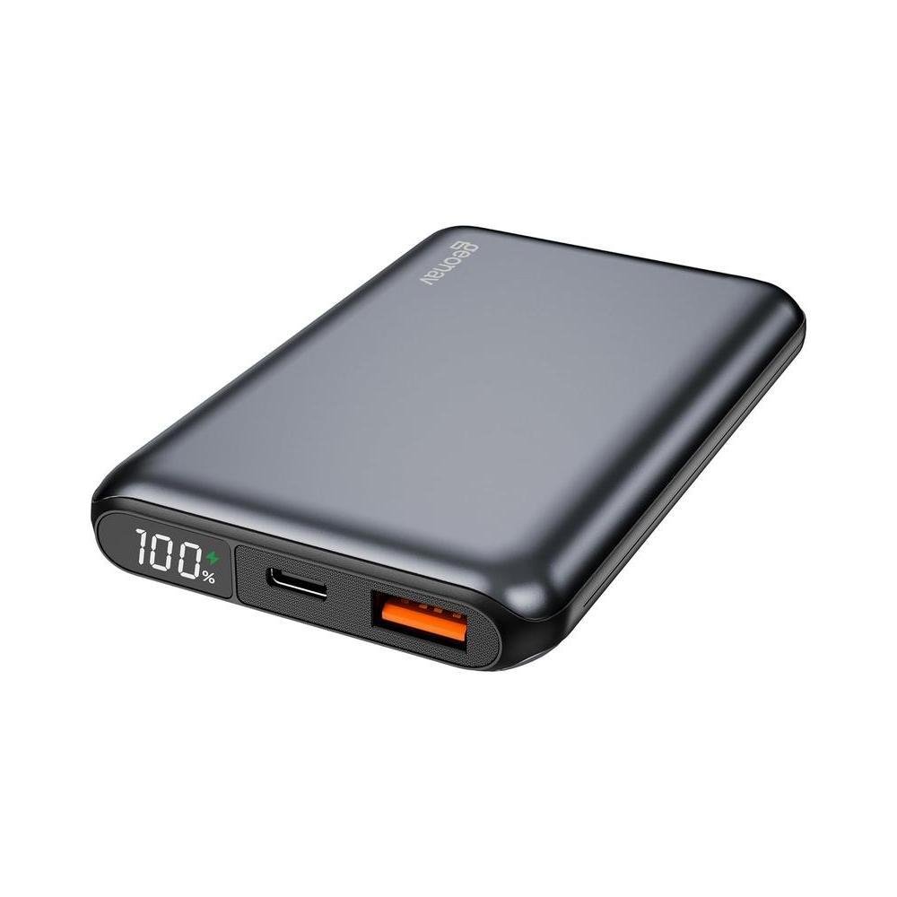 Carregador Portatil Universal 10.000 mAh Cinza -Geonav- PB10K20WRG.