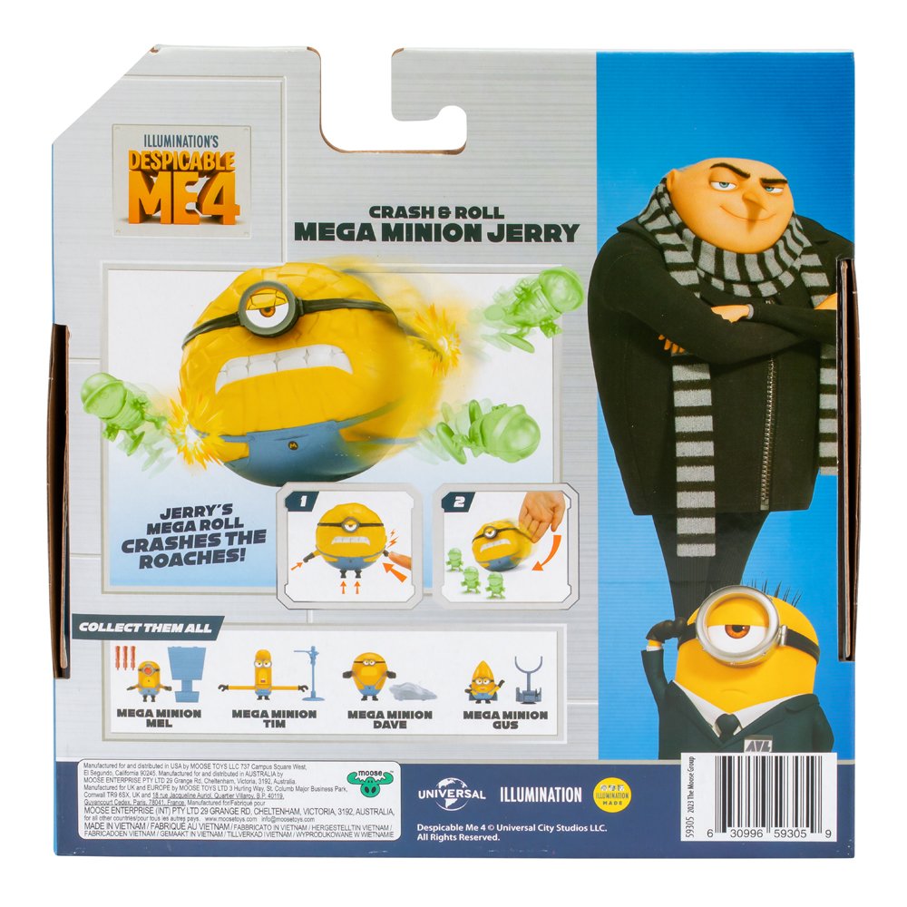 Bonecos Colecionaveis Pol 4 Pol Meu Malvado Favorito