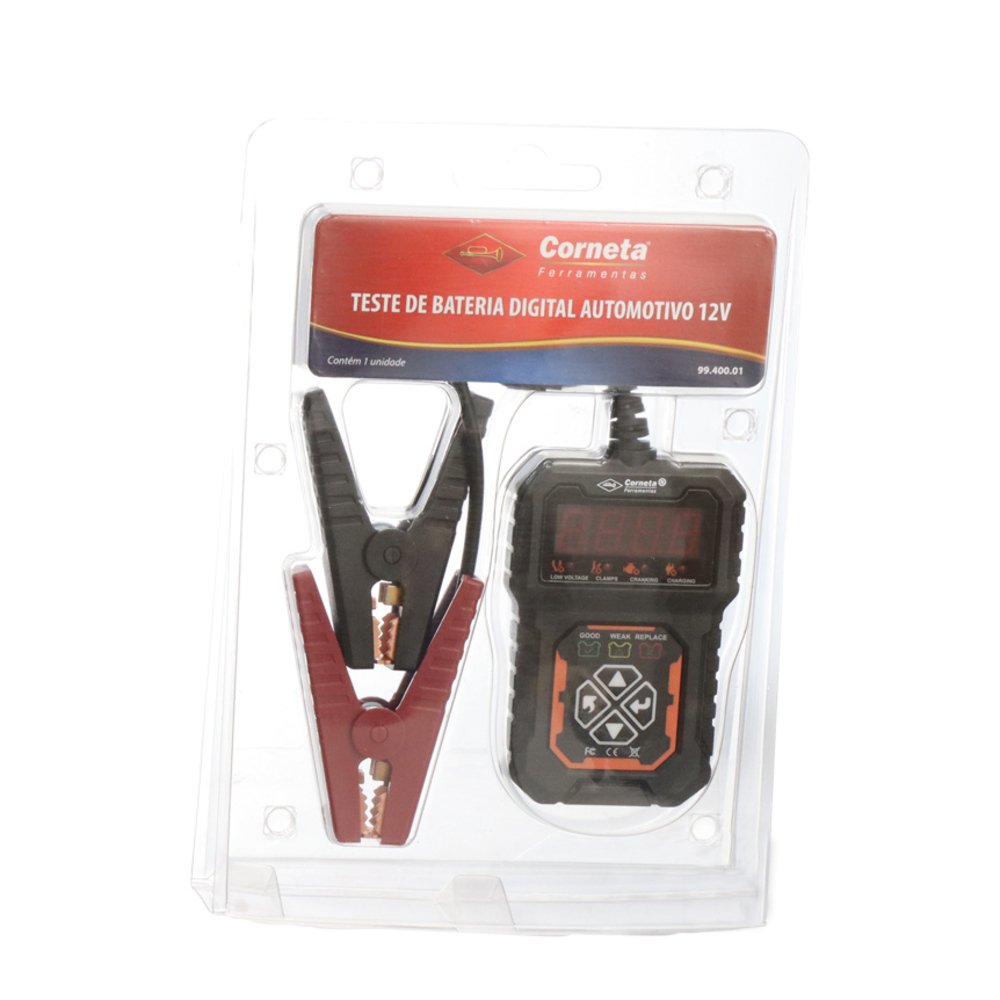 Teste De Bateria Digital Automotivo 12V - Corneta