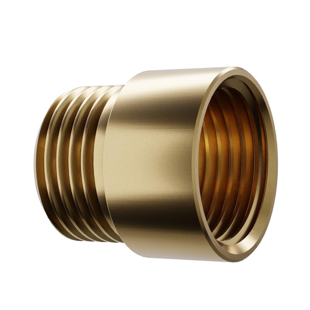 Extensao Metalica Bruta 1/2 X 13,5mm Para Chuveiros E Torneiras