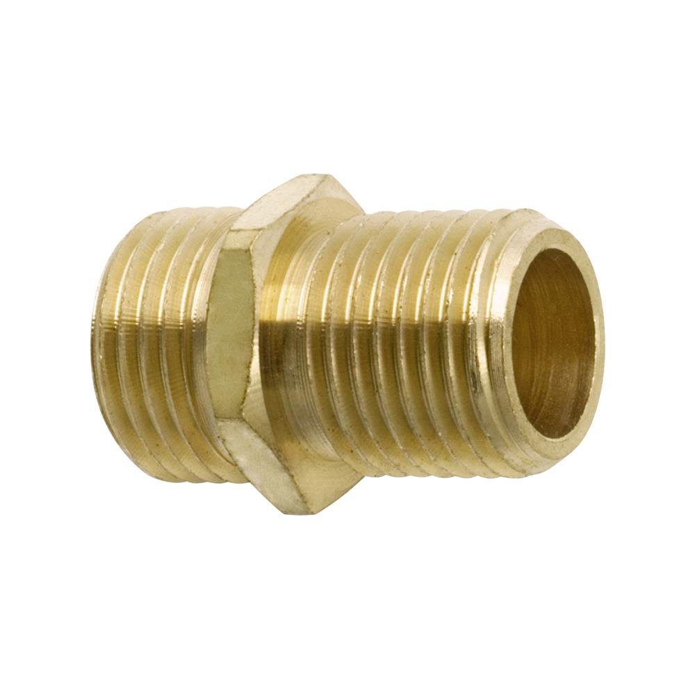 Niple Preme Gaxeta Para Registro Gaveta Bsp 13,0mm (M) X Bsp 13,8mm (M)