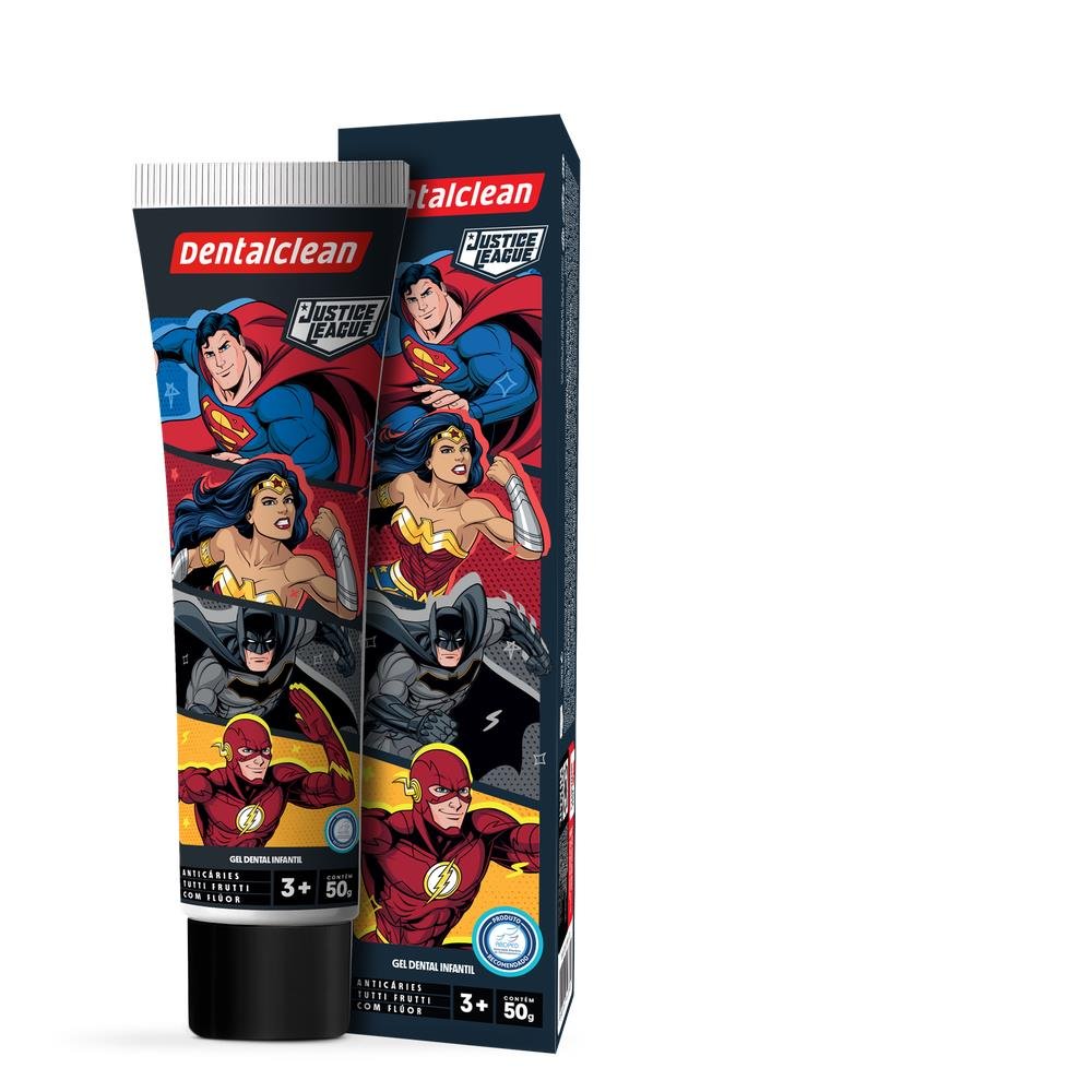 Gel Liga da Justiça Dentalclean 50g