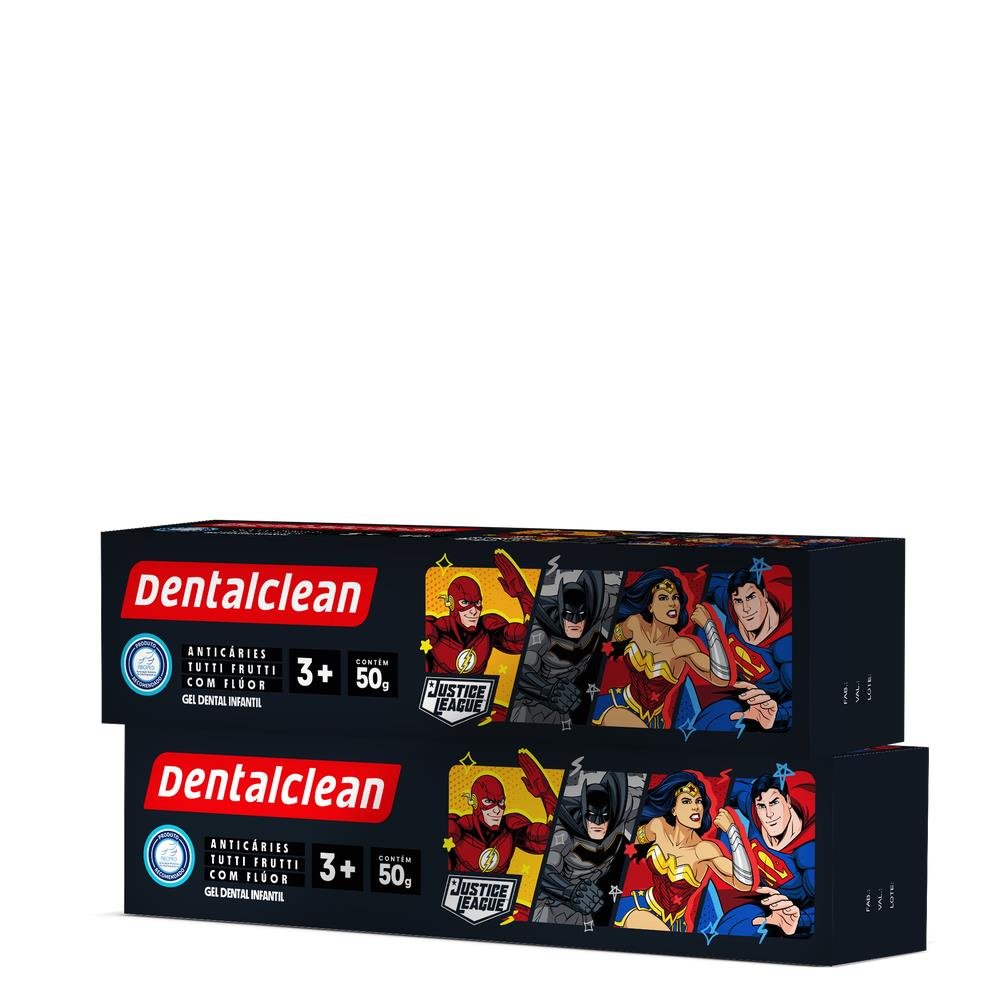 Gel Liga da Justiça Dentalclean 50g