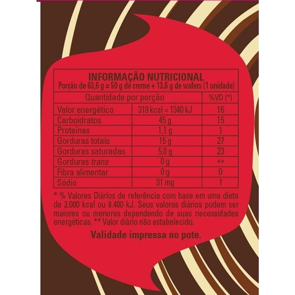 Ioiô Mix Hersheys Nutricrem Misto Chocolate Avelã E Chocolate Branco 63,6g - Embalagem com 12 Unidades
