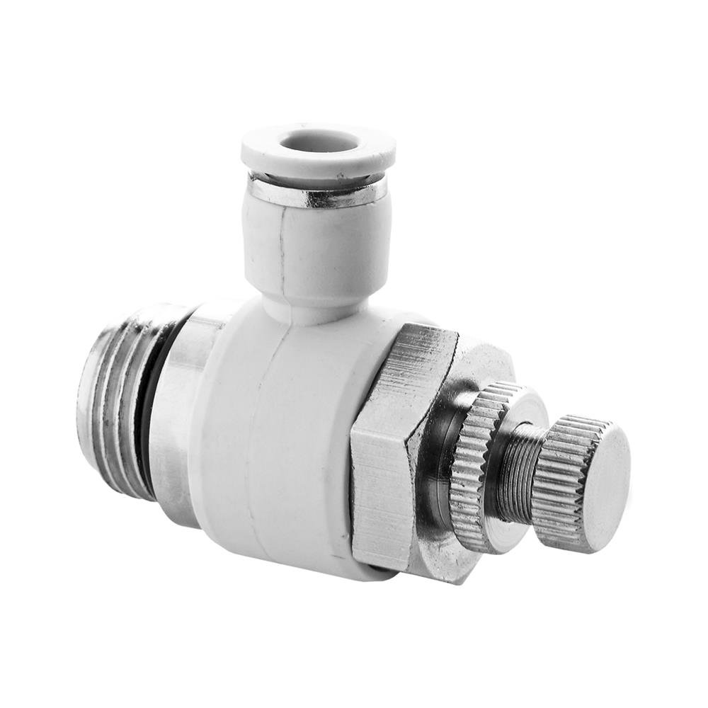 Engate Rapido Joelho 90° Com Registro 1/2 (M) X Mangueira 9,4mm