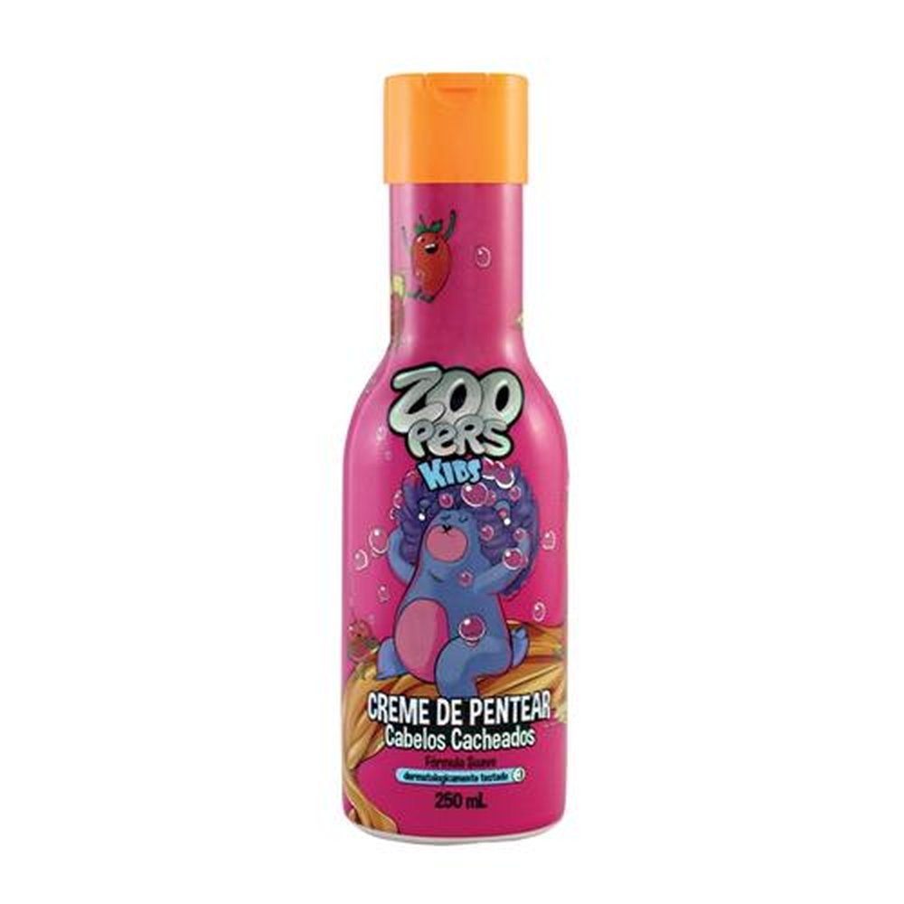 Creme de Pentear Zoopers cabelos cacheados Emb. 12x250ml