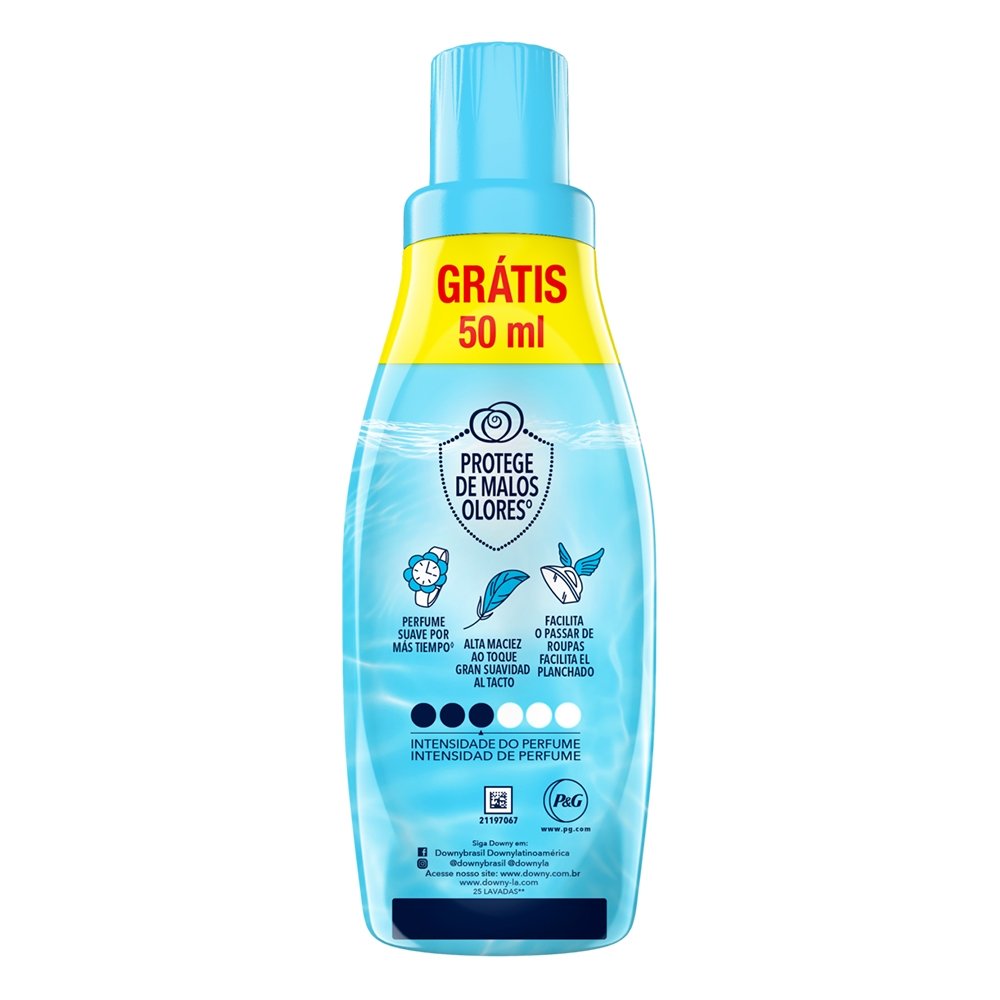 Amaciante Downy Concentrado Brisa Suave 500ml