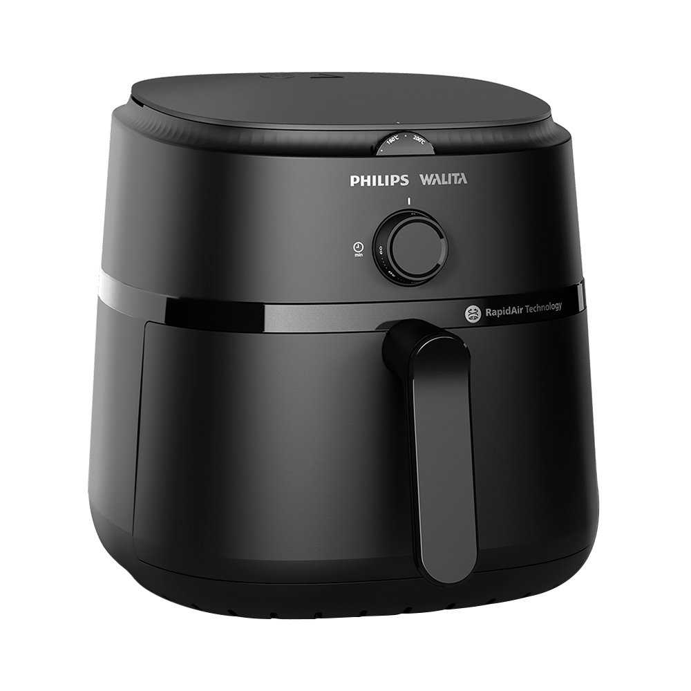 Fritadeira Air Fryer Philips Walita Série 1000XL NA130/09 - 1700W, Preto, 110V
