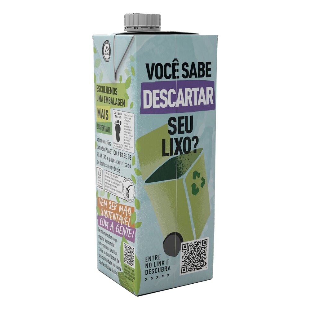 Suco Tial 100% Uva e Pera 1 Litro - Embalagem com 12 Unidades