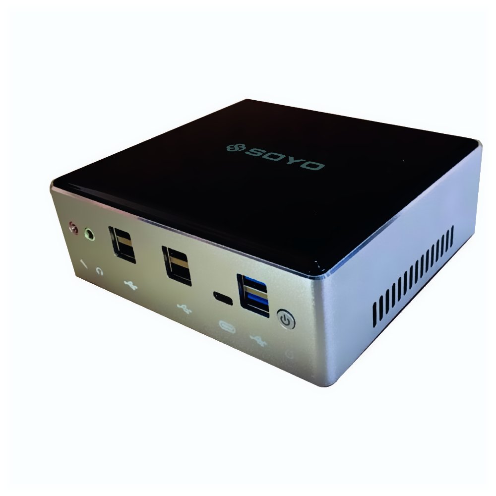 Mini PC NUC Intel Core i3-10110U, 4GB DDR4 , 240 SSD e Linux - Soyo