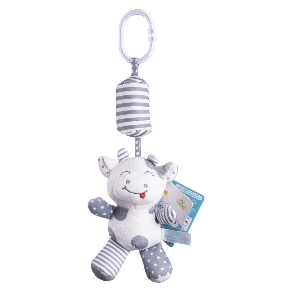 Kit Móbile De Plush Para Carrinho E Bebê Conforto Unissex Pimpolho Com 4 Unidades.