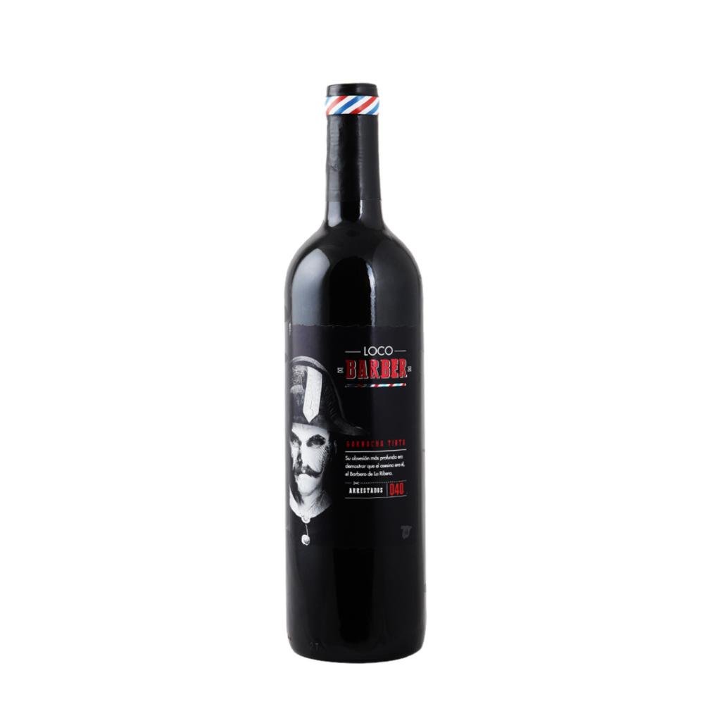 Vinho Espanhol Loco Barber Tinto Meio Seco 6x750 ml