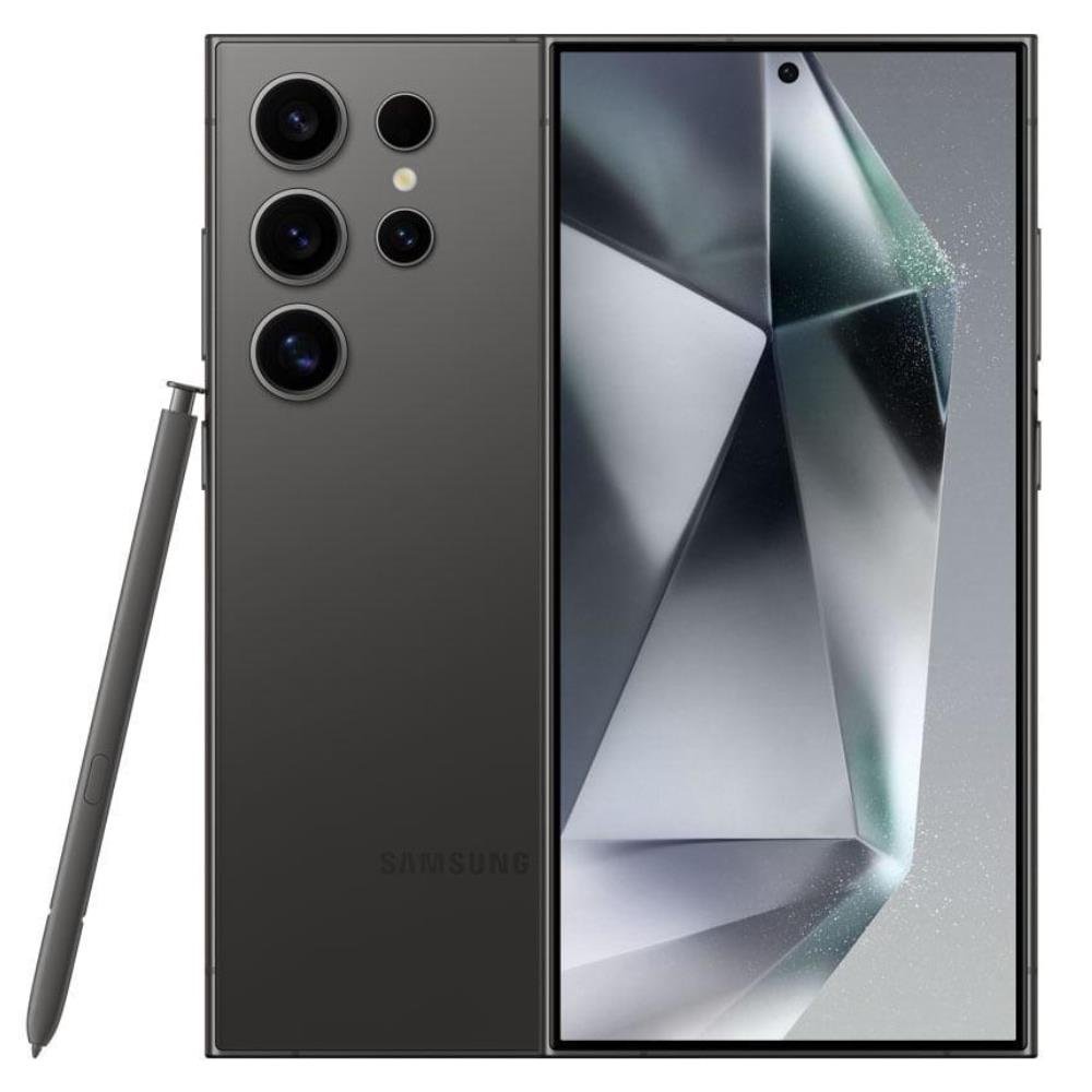 Samsung Galaxy S24 Ultra 1TB Galaxy AI 5G Câmera Quádrupla Tela de 6.8 RAM 12GB Titânio Preto
