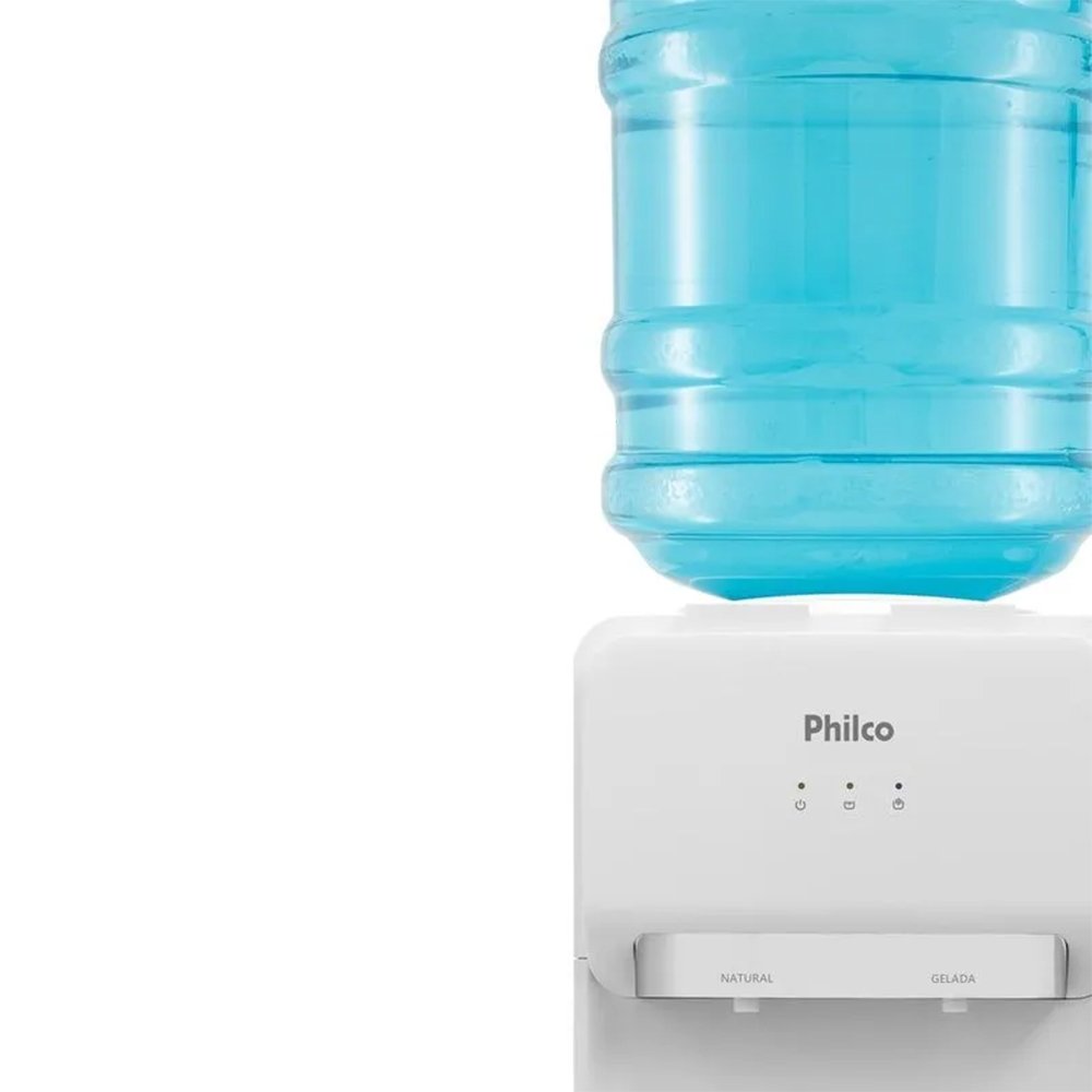 Bebedouro Philco 20 Litros PBE11 - Água Natural e Gelada, Branco, 220V