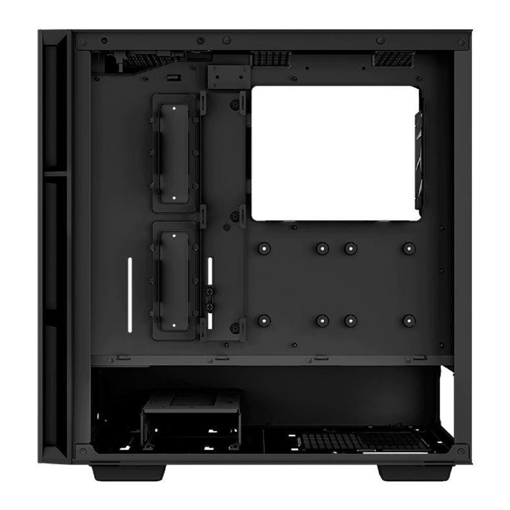Gabinete Gamer DeepCool CH560 Digital, Mid Tower, Vidro Temperado, Sem Fonte, Com 4 Fans, ARGB, Preto